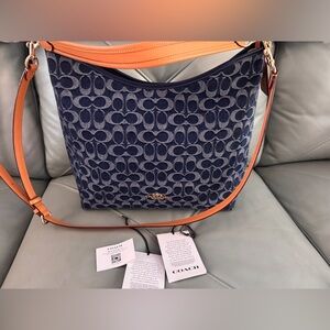 Coach Dnm shoulder laurel bag